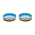 Kit de Comedouro Gatos - Azul Acqua (2 un.) - Imagem 1