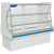 VITRINE SECA POP LUXO 125 MT  COR BRANCA  VIDRO RETO  POLO FRIO - Imagem 1
