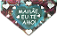 BANDANA PET MAMÃE EU TE AMO - VERDE12 - Imagem 1