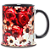 CANECA MÃE COM ESTAMPA DE FLORES+SUPORTE DE COPOS - Imagem 1