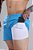 Shorts Fitness 2 Em 1 - Dry Fit E Térmico De Compressão - Esportivo Para Corrida E Treino  - Azul Turquesa - Imagem 3