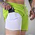 Shorts Fitness 2 Em 1 - Dry Fit E Térmico De Compressão - Esportivo Para Corrida E Treino  - Verde Abacate - Imagem 1
