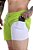 Shorts Fitness 2 Em 1 - Dry Fit E Térmico De Compressão - Esportivo Para Corrida E Treino  - Verde Abacate - Imagem 3
