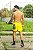 Shorts Fitness 2 Em 1 - Dry Fit E Térmico De Compressão - Esportivo Para Corrida E Treino  - Amarelo - Imagem 3
