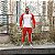 Calça Legging Soft Sports - Vermelha com Branco - Imagem 4
