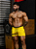 Men's Athletic Shorts - Amarelo - Imagem 1