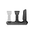 Pedaleira Moza Racing SRP Load Cell 100kg - Imagem 1
