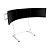 Suporte triplo para monitor Thermaltake - BRANCO - Imagem 1
