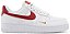 Tênis Nike Air Force 1 Essential Low White Gym Red - Imagem 1