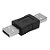 Adaptador Emenda USB 3.0 A Macho para A Macho ChipSce - Imagem 1