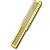 Pente de Corte Profissional Clipper Comb Gold Para Barbeiro E Escovinha de Disfarce para Degradê Limpeza - Imagem 8
