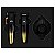 Kit Máquina de Corte de Cabelo FF 2020C e Máquina de Acabamento e Pézinho FF 2020T Gold Sem Fio Cordless Collection - Imagem 4
