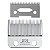 Lâmina de Reposição Para Máquina de Cortar Cabelo JRL Professional FF 2020C Silver Standard Blade BF04G - Imagem 1