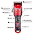 Kit Máquina de Cortar Cabelo Profissional Freestyle Red Edition e Máquina de Acabamento Freestyle Red Sem Fio Bivolt - Imagem 3