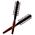 Kit 2 Escova de Cabelo Redonda Anti Estática e Frizz Uso Profissional Resistente Super Leve Ideal Para Secagem Modelagem - Imagem 2