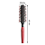 Kit 2 Escova de Cabelo Redonda Anti Estática e Frizz Uso Profissional Resistente Super Leve Ideal Para Secagem Modelagem - Imagem 3