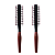 Kit 2 Escova de Cabelo Redonda Anti Estática e Frizz Uso Profissional Resistente Super Leve Ideal Para Secagem Modelagem - Imagem 1