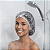 Kit 100 Touca Plástica Descartável Transparente para Banho Salão Hotel Estética - Imagem 5