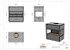 Churrasqueira de Parede Com Vidro Lateral Grande 826C + Kit Rotativo 6 Espetos - Imagem 8