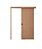 Kit Completo Porta De Correr Madeira Eucalipto 2,00m S/porta - Imagem 1