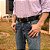 Cinto Masculino Preto Liso Couro Artesanal Zanin Couros Premium - Imagem 1