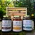 Kit Floradas Especiais - Mel Puro Floradas Laranjeira, Aroeira e Eucalipto, In Natura, 100% Natural, Cru, Sem Aquecimento + Caixa Madeira Pinus para presente - Imagem 1