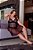 Camisola Em Renda Sem Bojo Com Aro Em Tule - Imagem 3