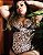 Body Plus Size Estampado Felina - Imagem 4
