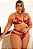 Conjunto em tule e renda Vermelho - Imagem 3