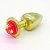 Plug G LESS Dourado Com Led - Imagem 1