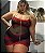 Combinete Passion Plus Size em Tulle e Renda - Imagem 3