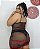 Combinete Passion Plus Size em Tulle e Renda - Imagem 2