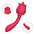 Vibrador de Ponto G e Estimulador com Língua - Formato de Rosa - PRO 2 - Imagem 2