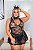 Fantasia Erótica Sexy De Coelha com Body e Saia - Imagem 1