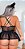 Fantasia Erótica Sexy De Coelha com Body e Saia - Imagem 2