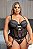 Body Sensual De Bojo Com Ligas E Detalhe De Elástico Nas Costas - Imagem 1