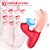 Vibrador, com formato de língua, possui sugador de clítoris - Imagem 7