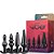 Kit com 4 Plugs Anais com Diferentes Diâmetros – GOOD VIBE TOYS - Imagem 1