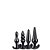 Kit com 4 Plugs Anais com Diferentes Diâmetros – GOOD VIBE TOYS - Imagem 2
