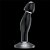 Plug Anal com ventosa - Flawless Clear Prostate Plug - LoveToy - Imagem 5
