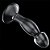 Plug Anal com ventosa - Flawless Clear Prostate Plug - LoveToy - Imagem 2
