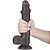 Jorginho Chocolate - Prótese Realística 22Cm - Penetráveis:16 cm - Imagem 3