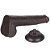 Jorginho Chocolate - Prótese Realística 22Cm - Penetráveis:16 cm - Imagem 5