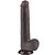 Jorginho Chocolate - Prótese Realística 22Cm - Penetráveis:16 cm - Imagem 9