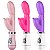 Vibrador de Ponto G e Clitóris com língua na ponto - Jelly - Á Pilhas - Imagem 1