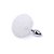 Plug anal P em metal com Rabo de Coelho ( Pompom ) - Imagem 4