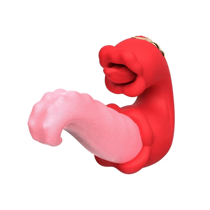 Vibrador Medusa's Kiss de língua dupla - Imagem 7