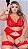 Conjunto Mannu - Lingerie Plus Size em renda com cinta liga e Perneira - Imagem 7