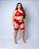 Conjunto Mannu - Lingerie Plus Size em renda com cinta liga e Perneira - Imagem 5