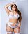 Conjunto Mannu - Lingerie Plus Size em renda com cinta liga e Perneira - Imagem 19